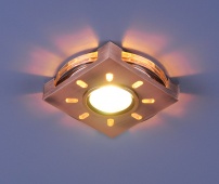 Светодиодный точечный светильник Elektrostandard 1051 бронза / белая подсветка (SB/WH/Led)