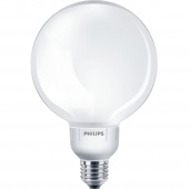 Энергосберегающая лампа PHILIPS SOFTONE  GLOBE  120  20W/827 E27