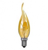 Лампа накаливания Foton Lighting DECOR С35 FLAME (золотая) 60W E14