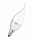 Диммируемая светодиодная лампа OSRAM SS FR BA 40   5.4W/827   DIM  220-240V  E14