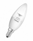 Светодиодная лампа OSRAM SST CL B40 6W/827 (=40W) clear  220-240V  E14