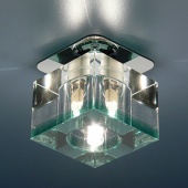 Точечный светильник со стеклом SD8031 GR (зеленый)