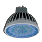 Светодиодная лампа Ecola MR16 LED color 4,2W 220V GU5.3 Blue