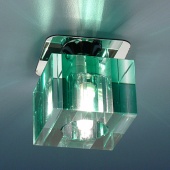 Точечный светильник со стеклом SD8024 GR (зеленый)