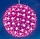 Шар светодиодный Uniel ULD-H2121-200/DTA PINK IP20 SAKURA BALL