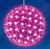 Шар светодиодный Uniel ULD-H2121-200/DTA PINK IP20 SAKURA BALL