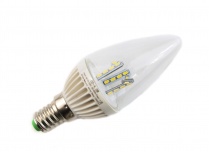 Светодиодная лампа  Estares Candle CL(прозрачная) 4.5W/Cool White E14