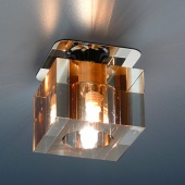 Точечный светильник со стеклом SD8024 T (янтарь)