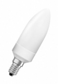 Энергосберегающая лампа  OSRAM DULUX EL  7W/825 E14 свеча