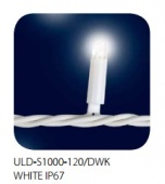 Гирлянда для улицы Uniel ULD-S1000-120/DWК WHITE IP67
