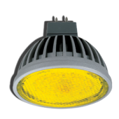 Светодиодная лампа Ecola MR16 LED color 4,2W 220V GU5.3 Yellow