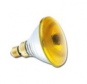 Лампа накаливания SYLVANIA PAR38 FL 80W желтая