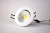 Встраиваемый светодиодный светильник  FL-LED Consta B 7W White 6400K белый круглый поворотный