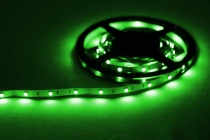 Светодиодная лента 5050, 7,2W/m зеленая LED 30