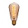 Ретро лампа SunLumen ST58 F5 40W E27 золотая
