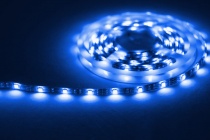 Герметичная светодиодная лента 5050, 7,2 W/m синяя